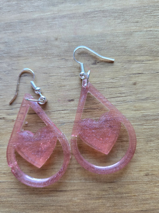 Heart earrings