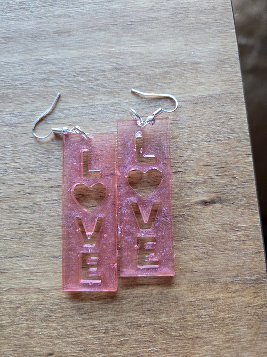 Valentines earrings