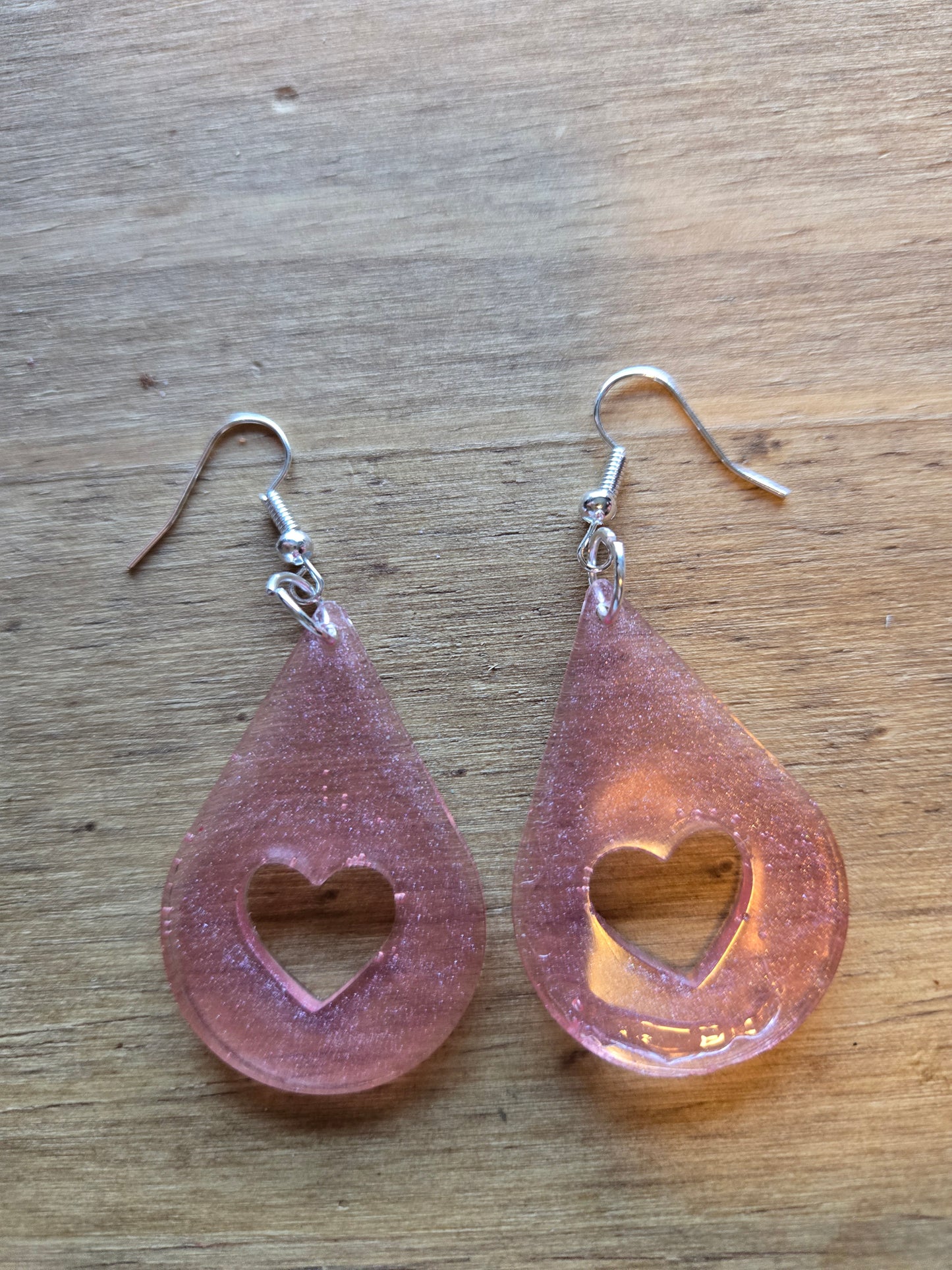 Heart earrings 3