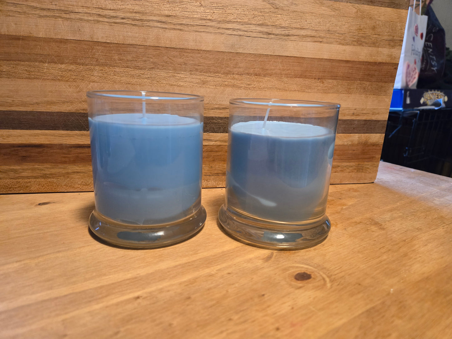 Jar candles blue lotus